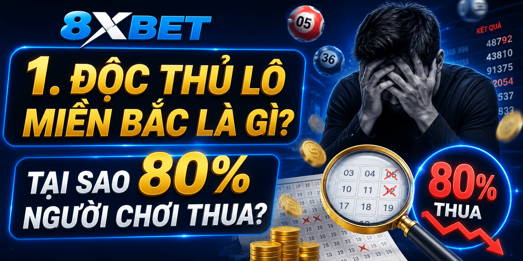 Độc Thủ Lô Miền Bắc Là Gì? Tại Sao 80% Người Chơi Thua?