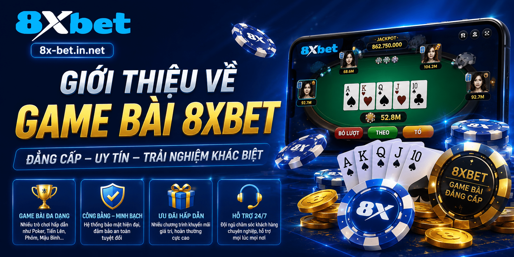 Giới thiệu về Game Bài 8Xbet