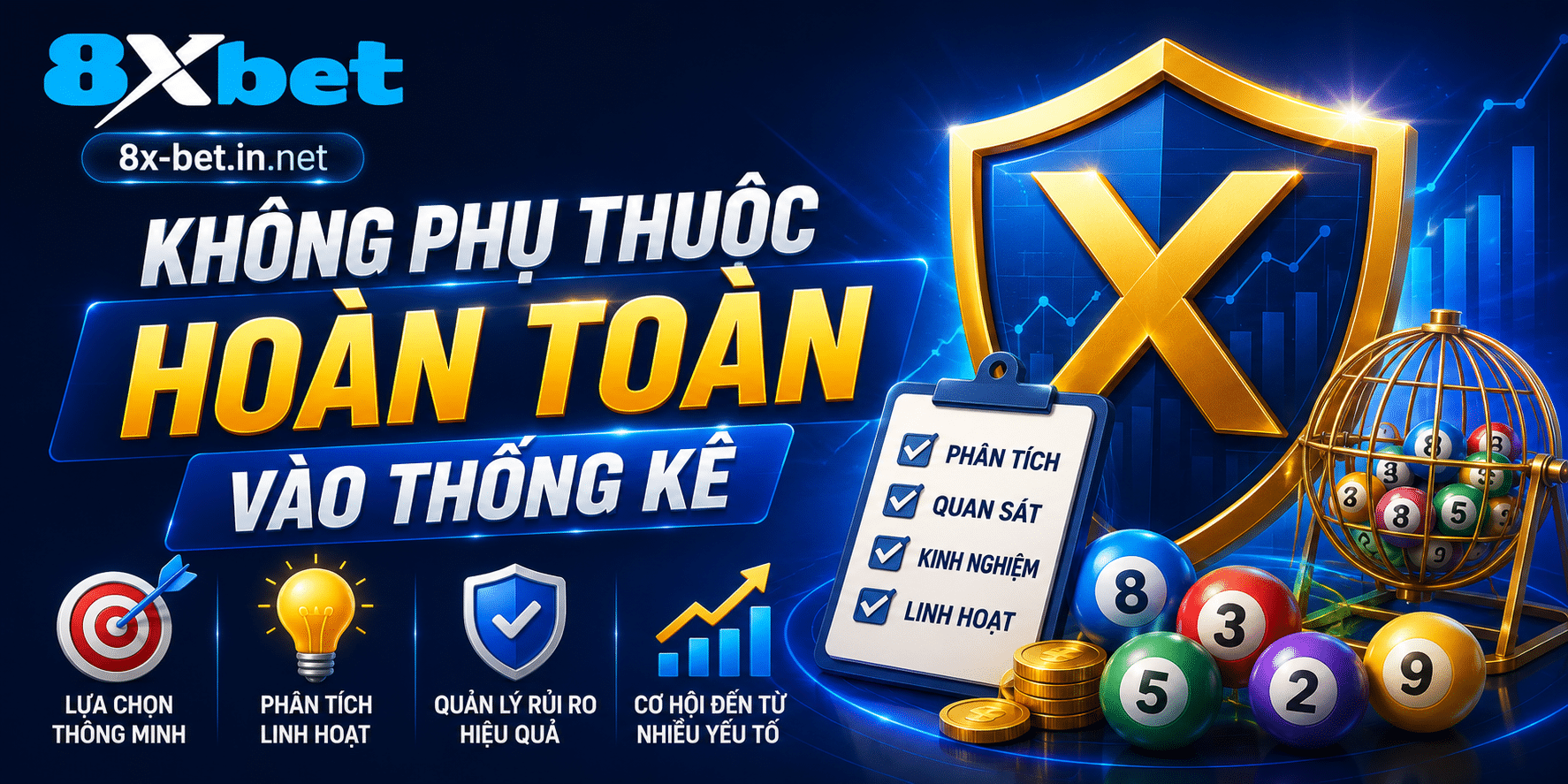 Không phụ thuộc hoàn toàn vào thống kê
