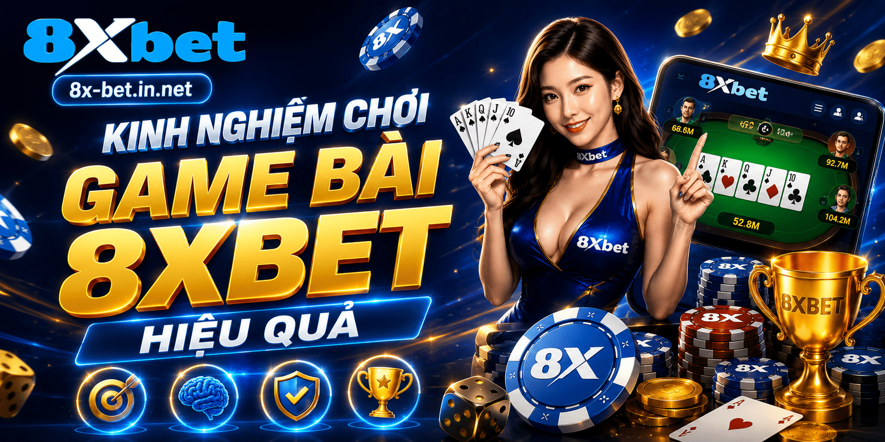 Kinh nghiệm chơi Game Bài 8Xbet hiệu quả